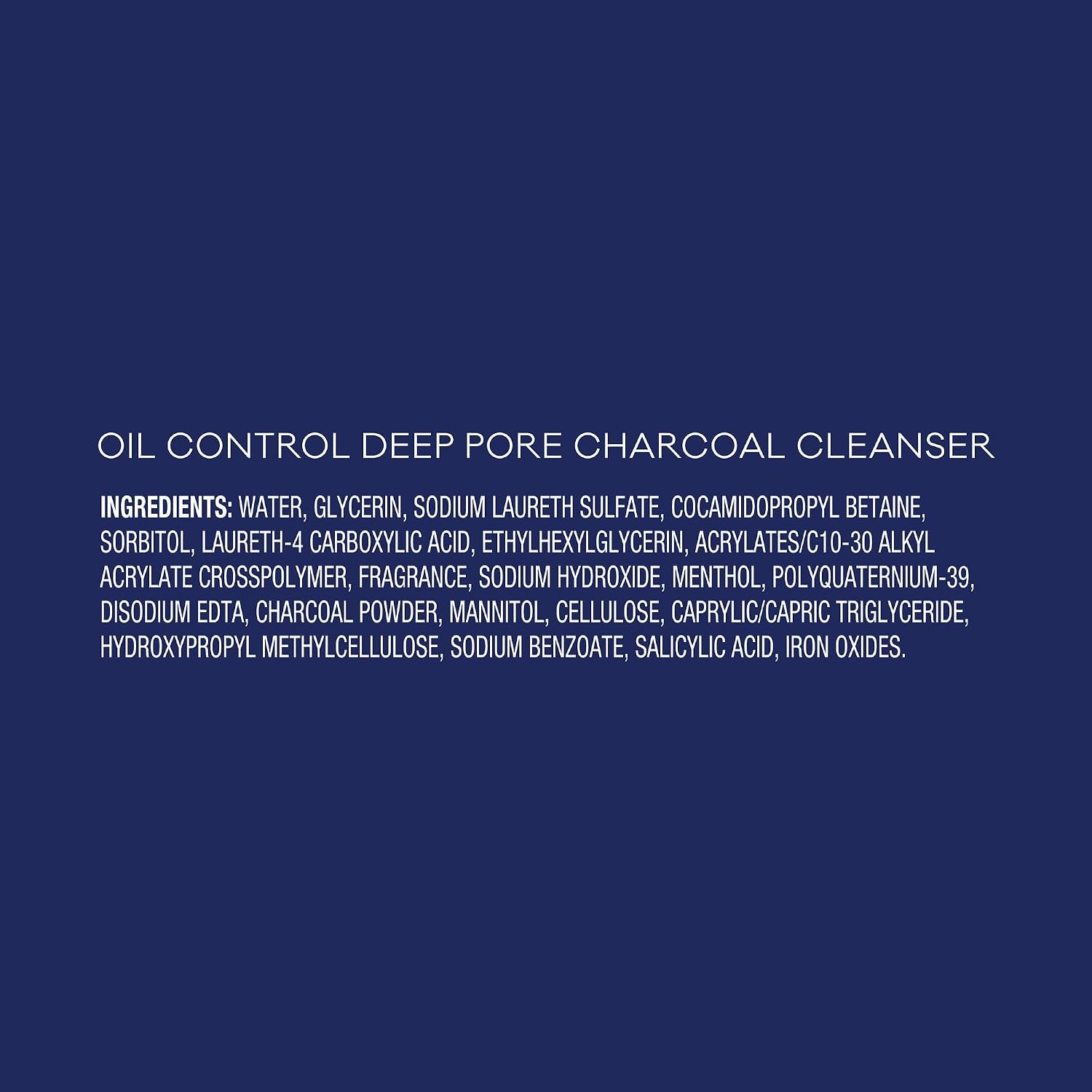 Biore Deep Pore Charcoal Face Wash, Daily Facial Cleanser for Dirt & Makeup Removal, for Oily Skin, Value Size, 11.45 Fl Oz