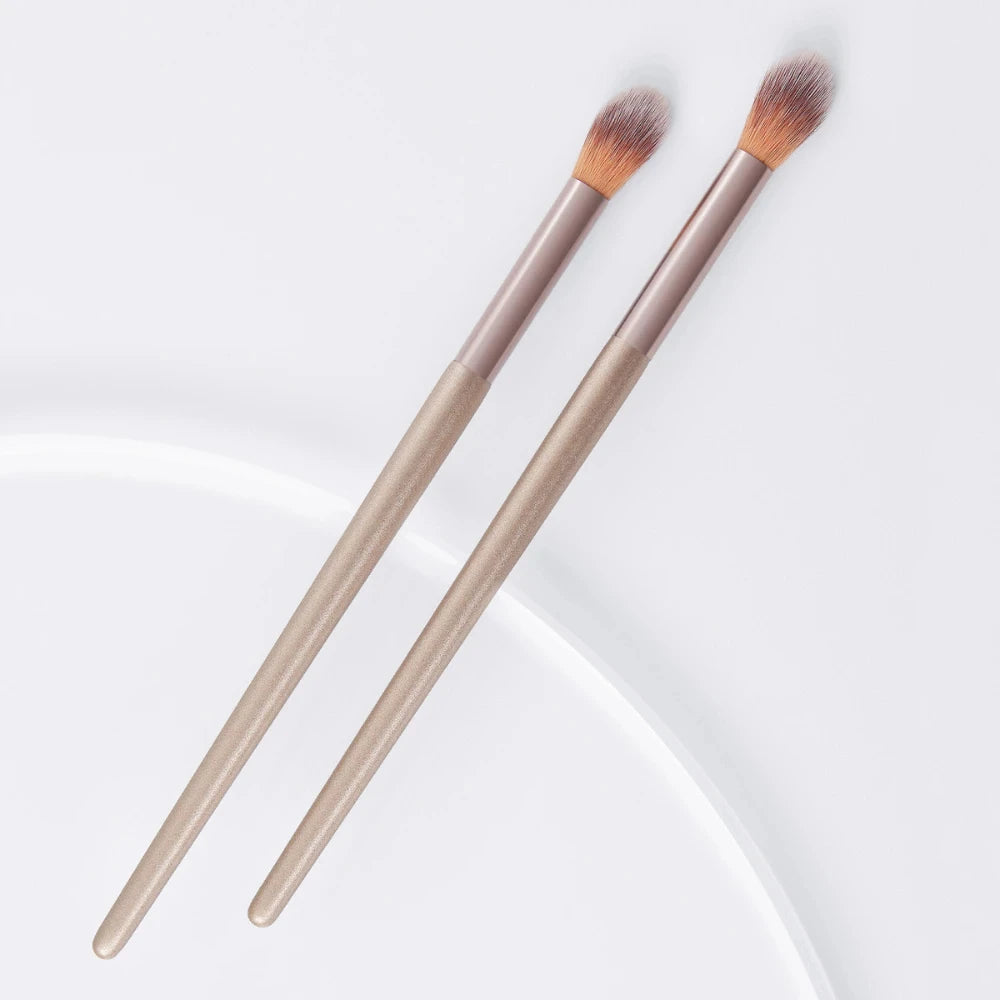 Makeup Brushes 2Pcs Professional Nose Shadow Highlighting Brush Face Cosmetics Blending Smudge Shader Brush Beauty Kits