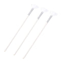Fan 3Pcs Facial Soft Facial Mask Applicator Mask Long Handle Fan Shape Mask Diy Soft Makeup Cosmetic Tools for Peel Mask Makeup Facial Brush