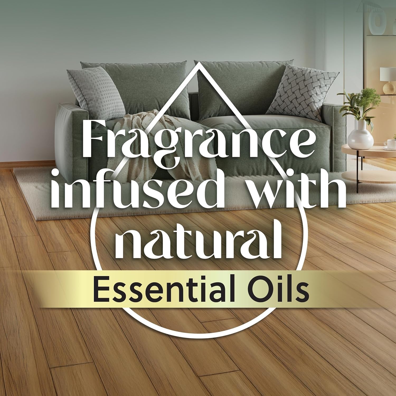 Essential Mist Refill, Essential Oils Diffuser, Lavender and Almond Blossom, 3 Ct, Air Freshener, Aroma Diffuser